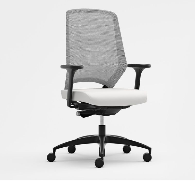 Scaun birou Drabert Esencia, partea din jos este inchisa la culoare