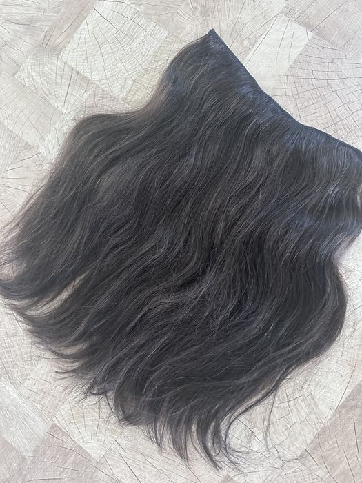 Tresa De Par/ extensii Clip-On, nuanta Saten Inchis , gama VIP - Triplu Volum.