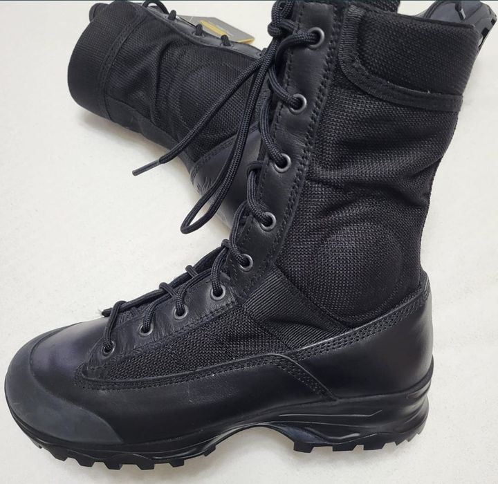 Ghete noi antifoc piele 38