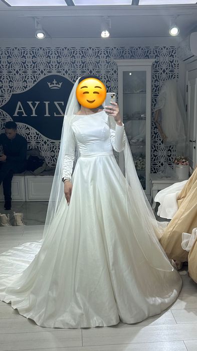 Свадебное, раскошное платье