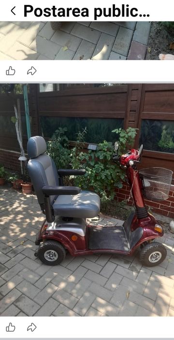 vand scuter electric