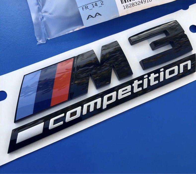 Emblema M3 Competition / Embleme auto BMW / Sticker Stema Sigla