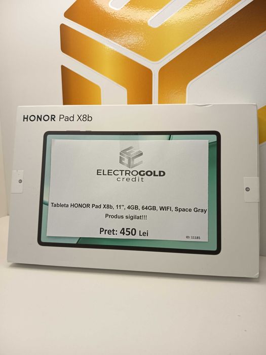 Tableta Honor Pad X8B Space Gray/4GB RAM/64GB/WIFI Only/Produs sigilat ID11185