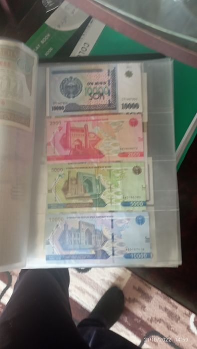 Kolleksiya yigʻuvchilar uchun pullarni saqlashga