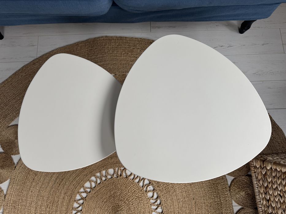 Set masute cafea din mdf si bambus