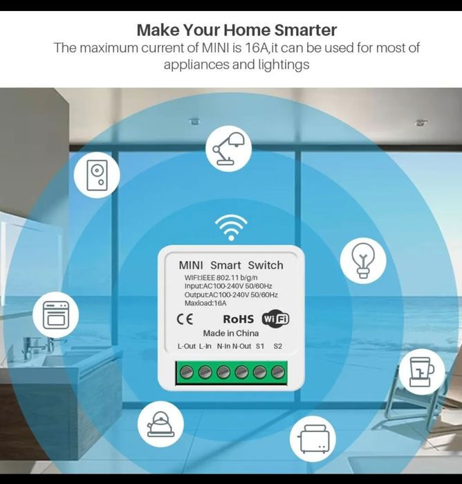 Mini controller pt Alexa Google Home