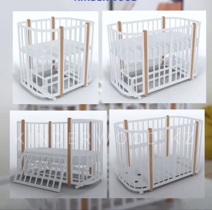 Продам детскую кровать с маятником