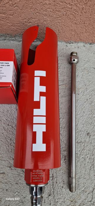 Hilti carota pe acumulator
