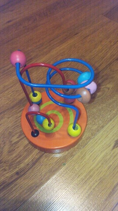 дървени играчки - костенурка, мишка, книжка Гоки, лабиринт Жаба, лабир