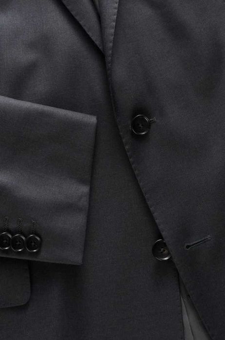 Sacou blazer 50 XL de lux Eduard Dressler lana respirabila grey