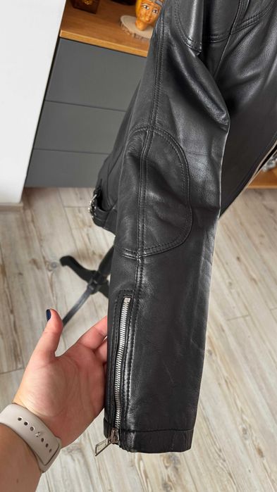 Vand geaca 100% Piele Zara Man in stare impecabila - Marimea M