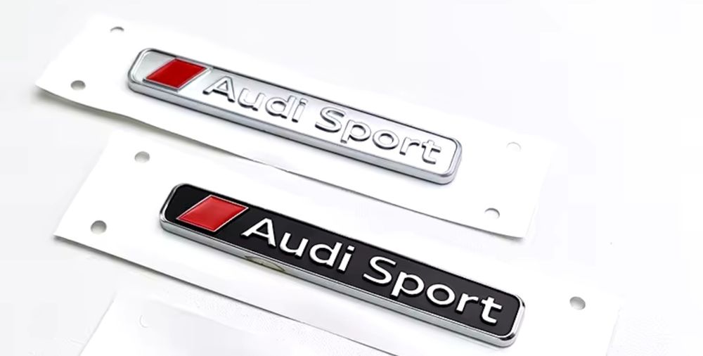 Emblema-Sigla-Logo-Audi-Sport-A1-A3-A4-A5-A6-A7-A8-Q3-Q5-Q7-Q8-Quattro