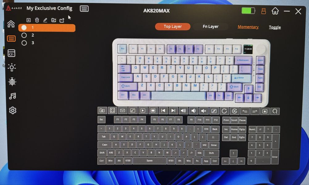 ajazz ak820 max plus