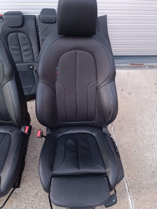 Спортен кожен салон за bmw f40/бмв/1серия/1serie/2020г/recaro/
