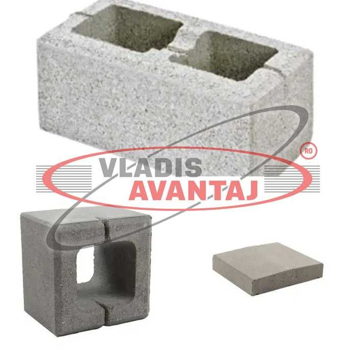 Bolțari 40x20x16 - 20x20x16 și capace gard Gama Rivago si Robusto