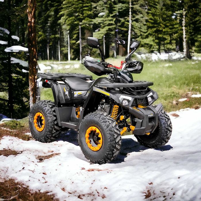 Бензиново ATV/АТВ MXF ATTACK 150 кубика, Orange R-N-D автомат