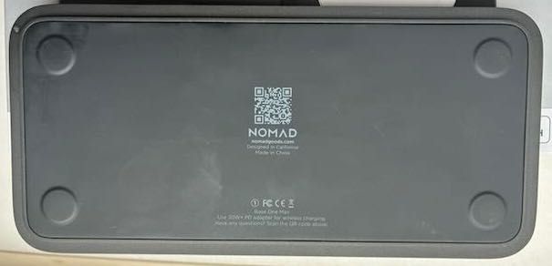 NOMAD Base One Max MagSafe - Qi-зарядно iPhone/Android/Apple Watch