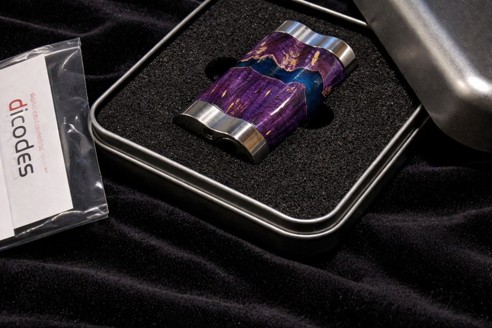 Mod  Dicodes Dani mini 18650 Stabilized wood