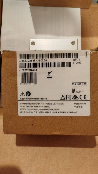 Siemens S7-1200 CPU 1214C 6ES7214-1HG40-0XB0 Nou in Cutie
