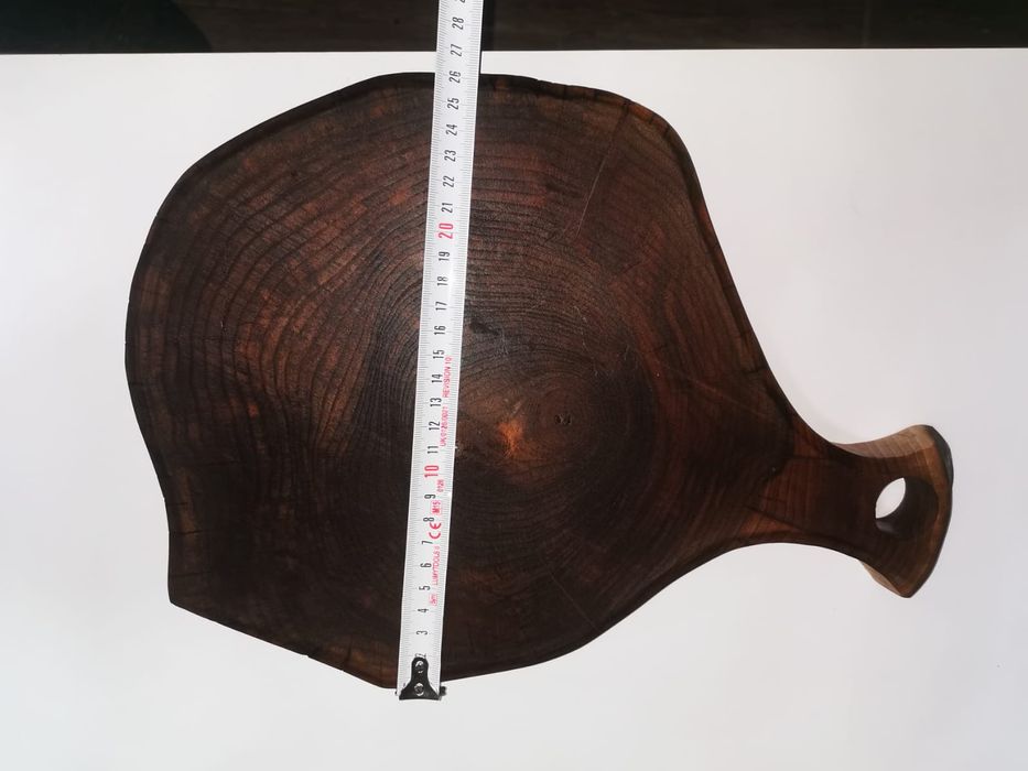 Tocator lemn nuc  rustic handmade