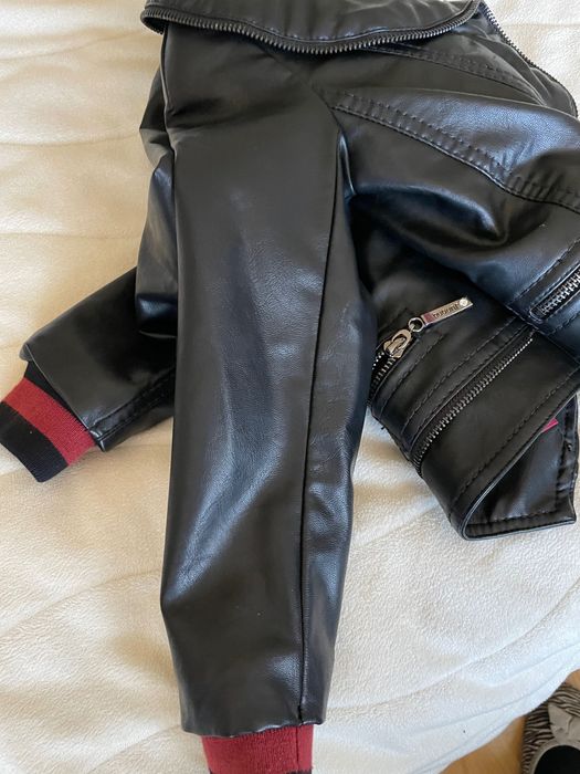 Детско кожено яке Junona