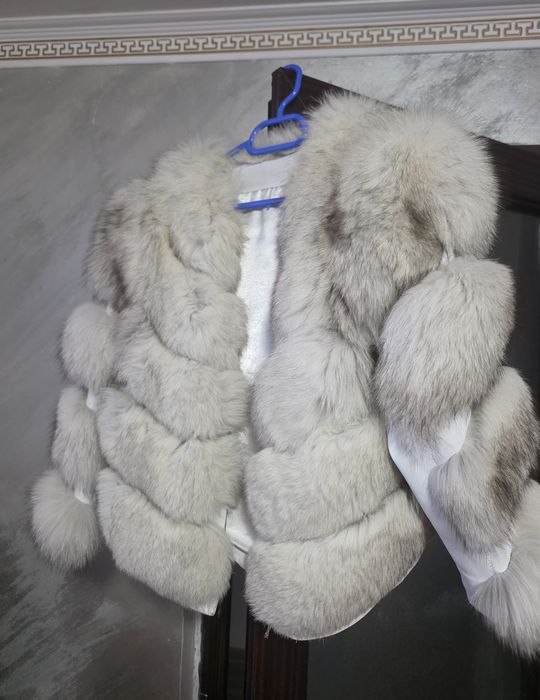 Vând blana naturala 2in 1