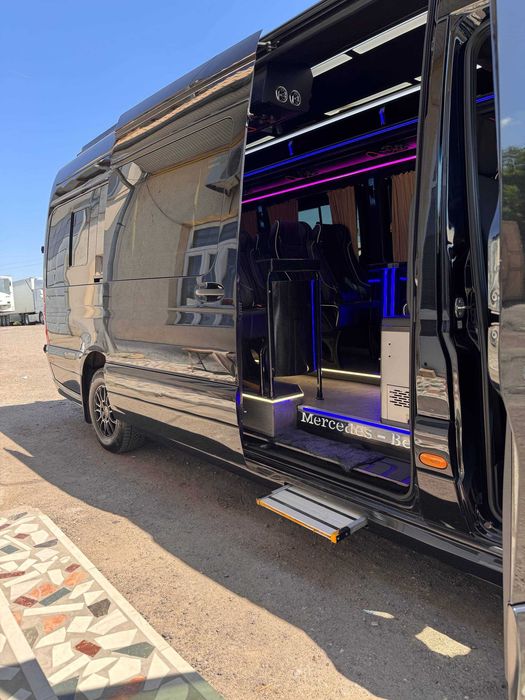 Mercedes-Benz Sprinter VIP haydovchi bilan | Premium VIP mikroavtobus