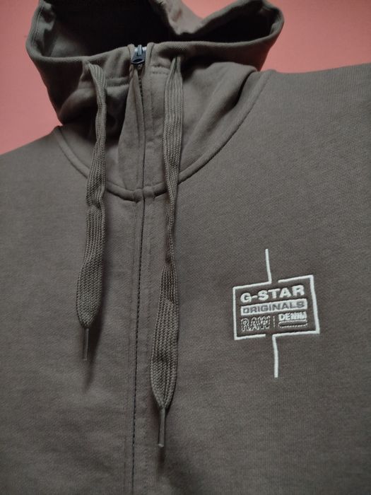 Оригинално горнище G-Star Raw Logo S , M ново мъжко анцуг яке суичър