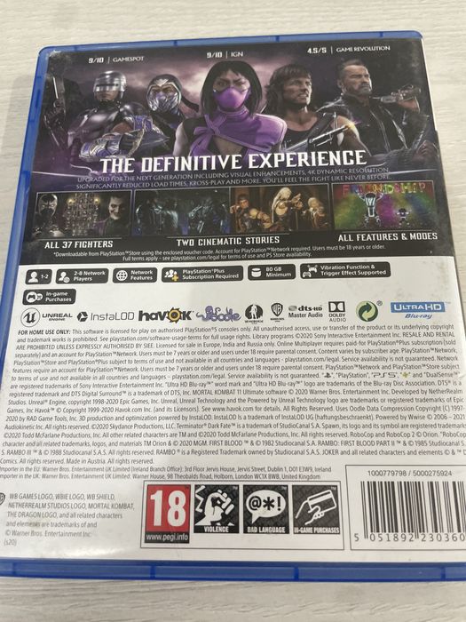 Продам диски на Playstation 5
