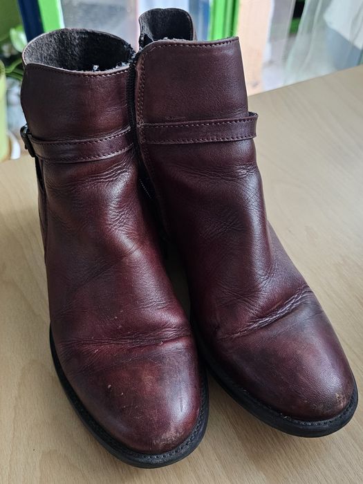 Дамски боти естествена кожа, номер 38
