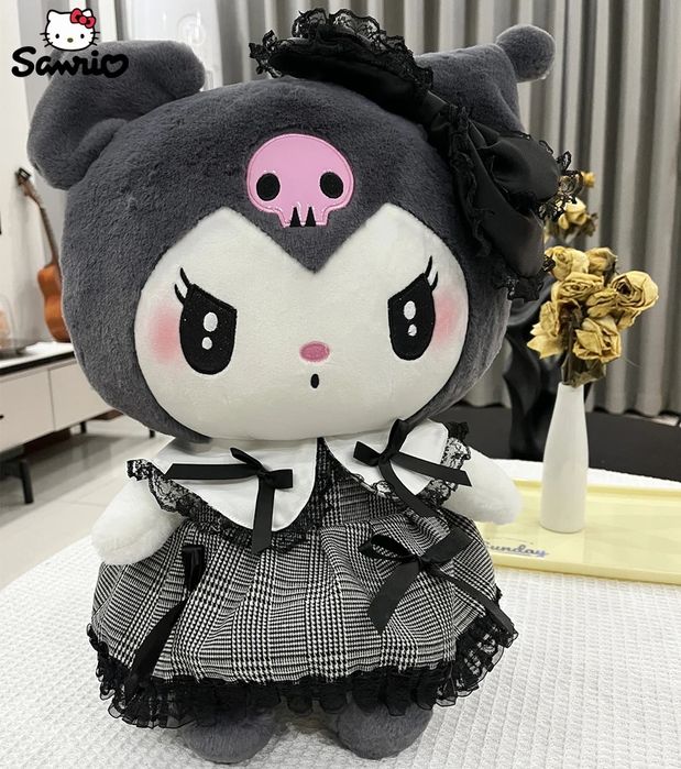 Голяма Плюшена играчка Куроми 40см, Hello Kitty Kuromi