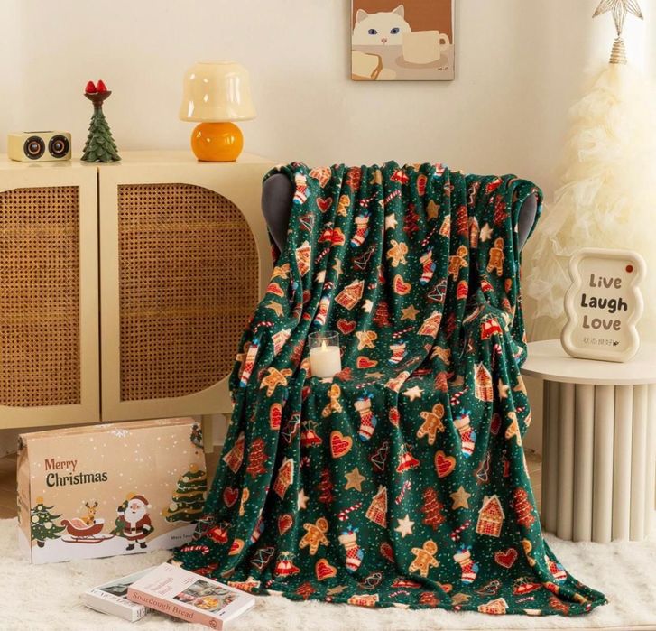 Новогодние пледы