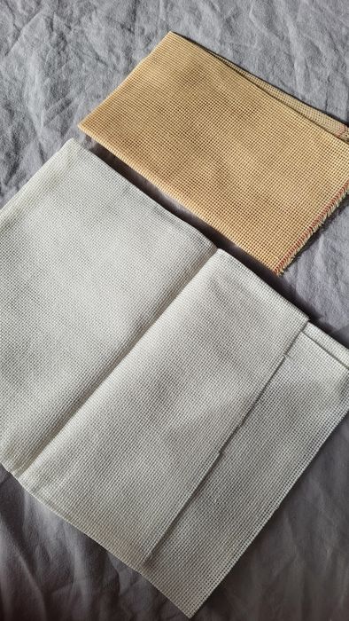 Канва DMC белая, черная