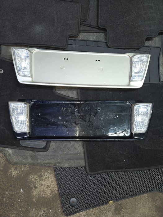 Задний подномерник на лх 570