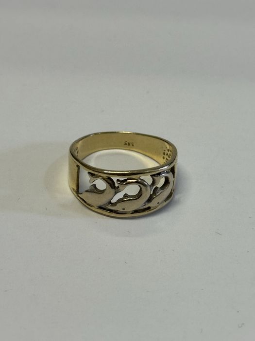 златен дамски пръстен 4.44гр 14к 585