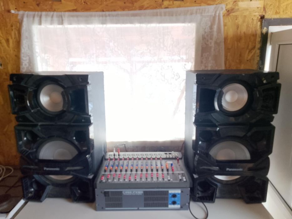Boxe Panasonic stație mixer