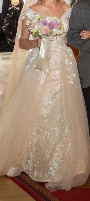 Rochie de mireasa 2 în 1
