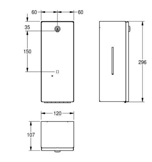 Dozator cu stativ Franke RODX627H de săpun/soluție