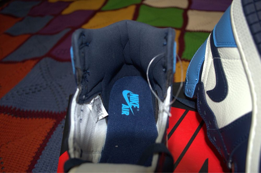 Jordan retro 1 obsidian (replici) mărimea 36 1/2