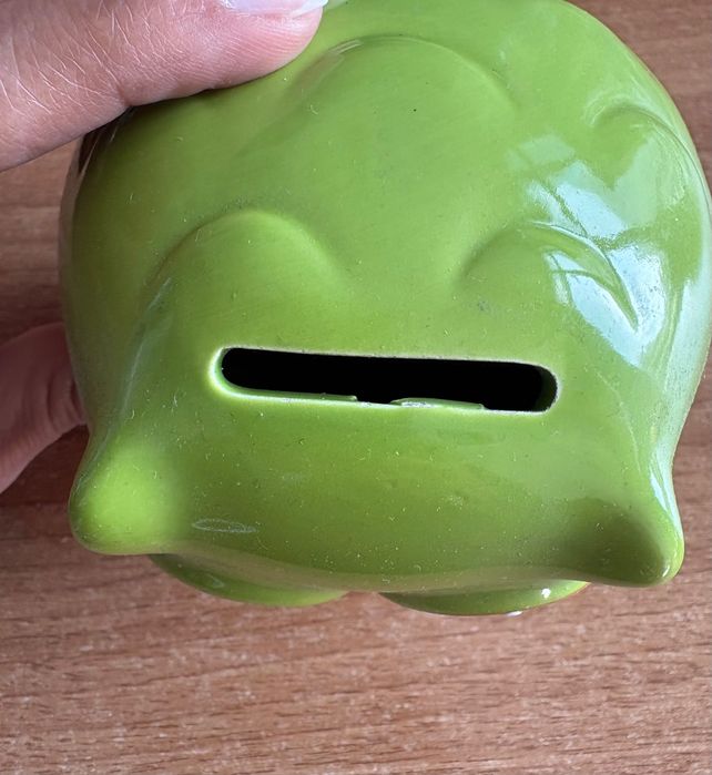 Pușculița bufniță ceramică nouă