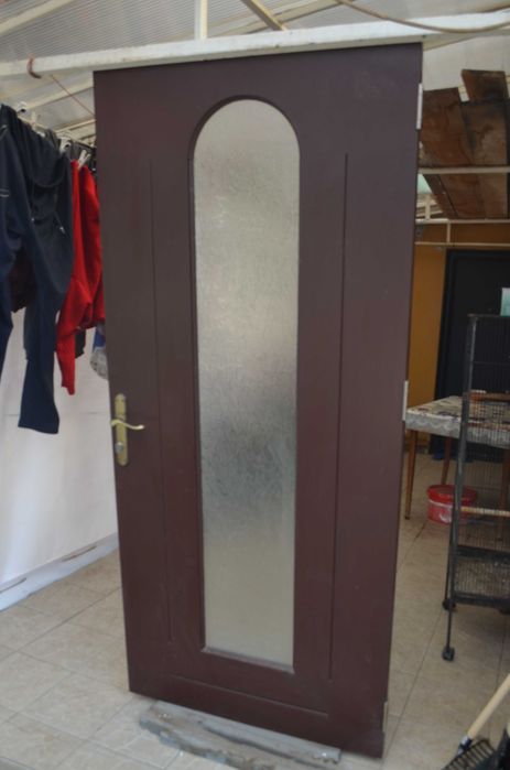 Usa exterior lemn masiv noua  provenienta Olanda .