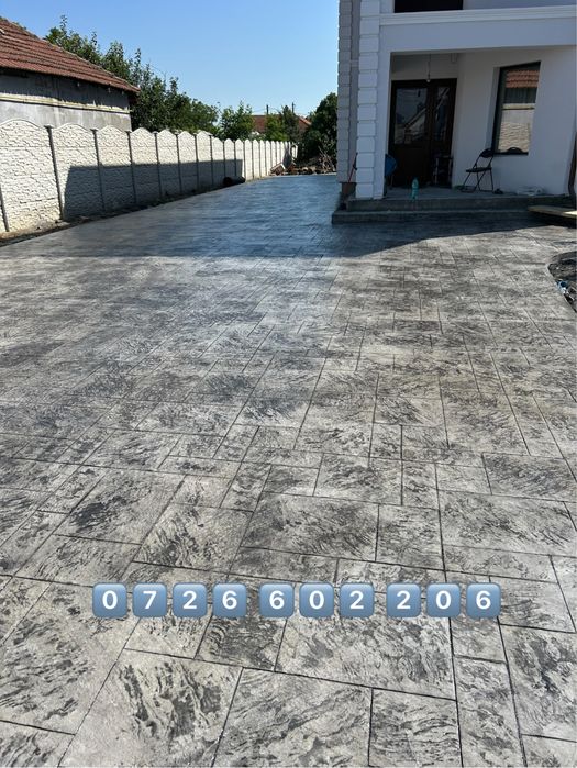 Beton Amprentat Targu Jiu/Motru/Filiasi