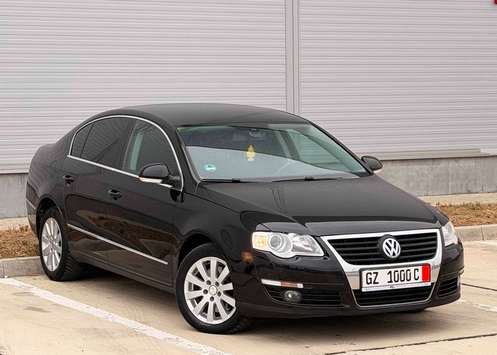 VW Passat B6 2.0tdi 140cp Euro5 CBAB Cutie Automata DSG Clima Noua Navy Pilot Scaune Comfort