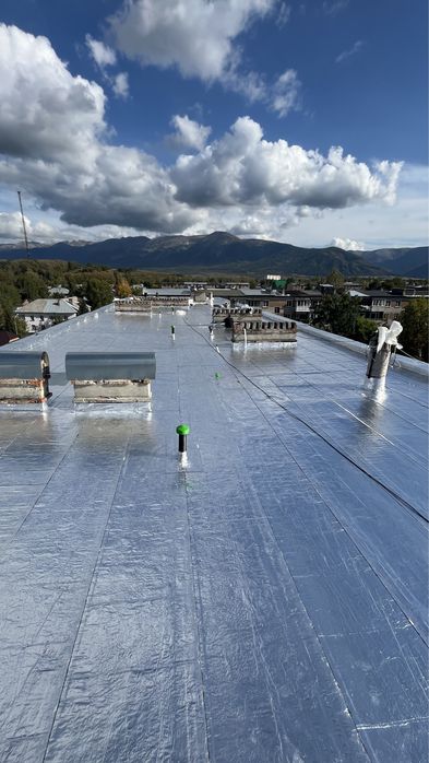 Кровельные работы.Ризолин. Ремонт.Ремонт крыши. .