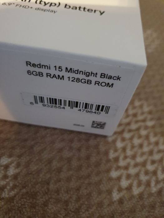 Redmi 15 128 GB Nou Sigilat