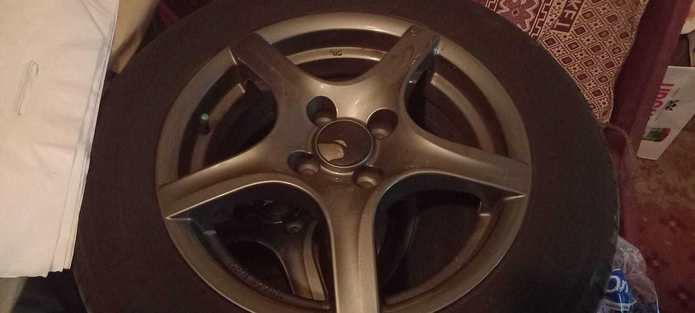 Jante Aliaj R15 + Anvelope Michelin R15 ( FIAT LINEA )