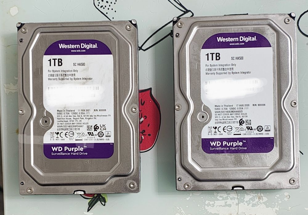 HDD 1 TB Surveillance Western Digita