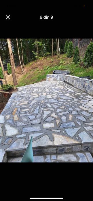 Vand piatra naturala naturala