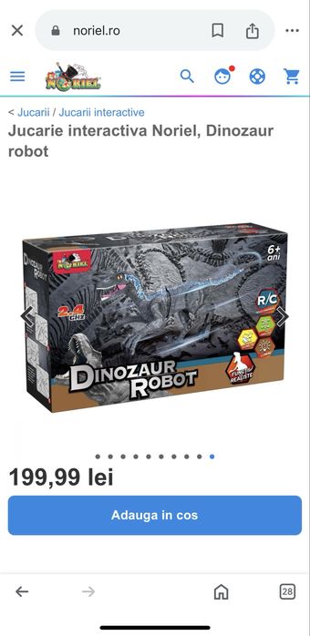 Dinozaur robot Noriel