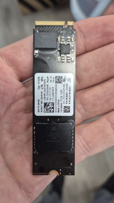ssd nvme 512GB WD